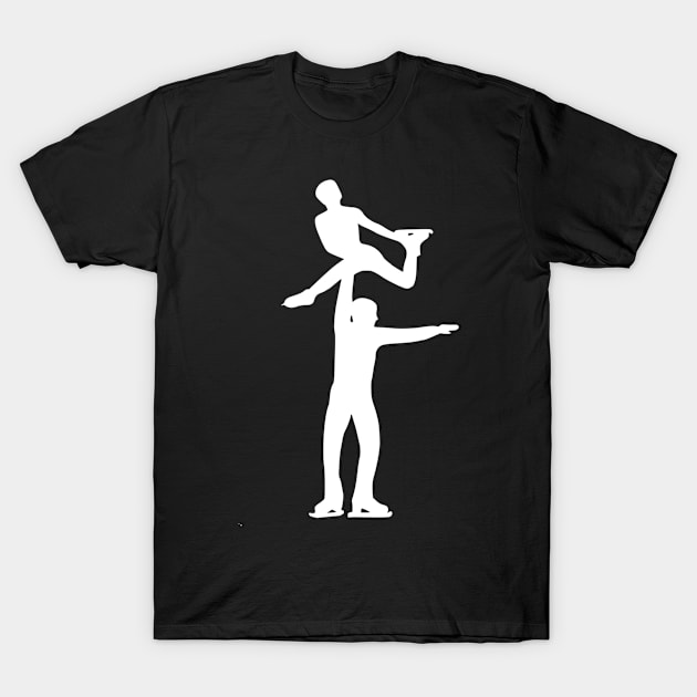 Figure skating couple T-Shirt by Designzz